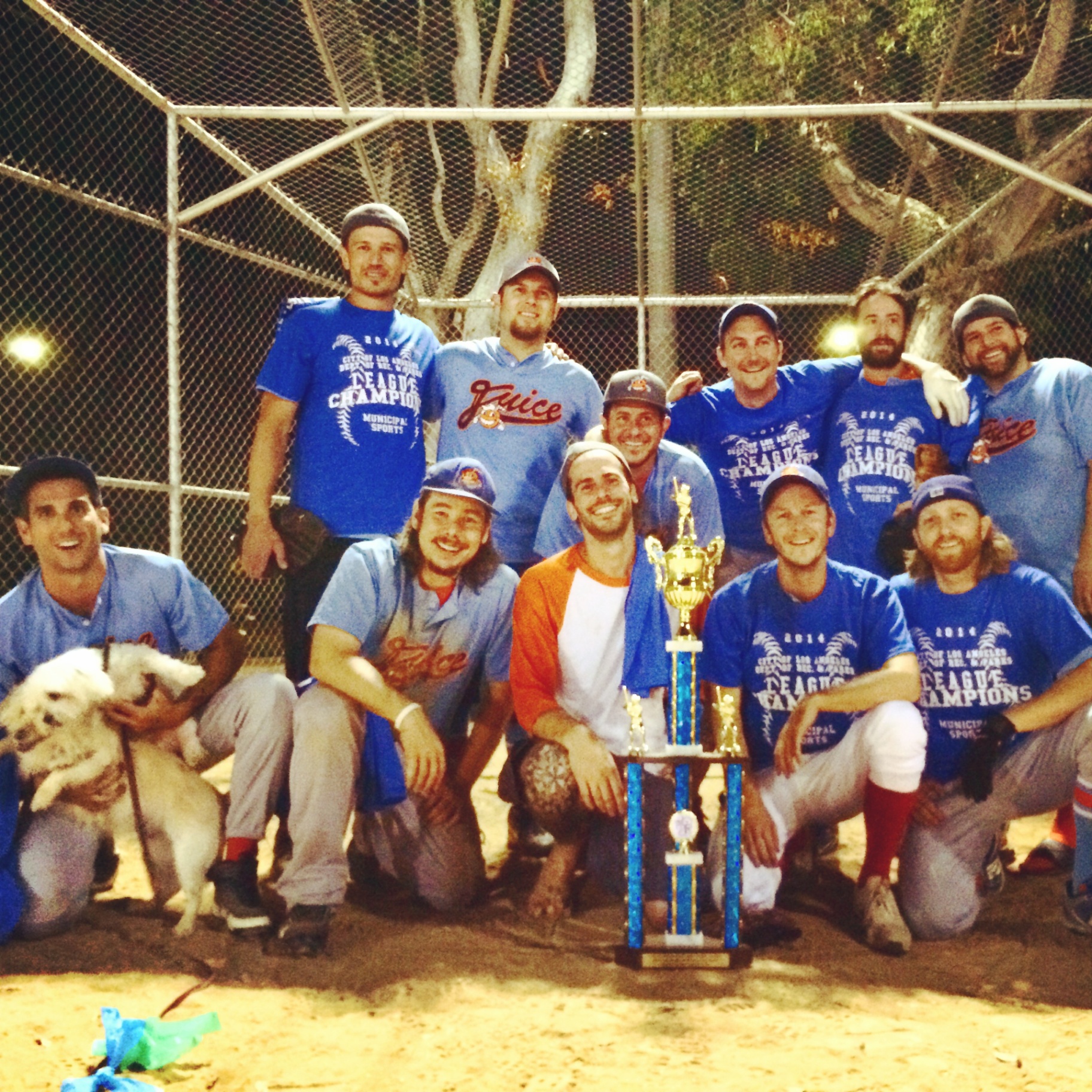 2014 — Trophy shot, backstop