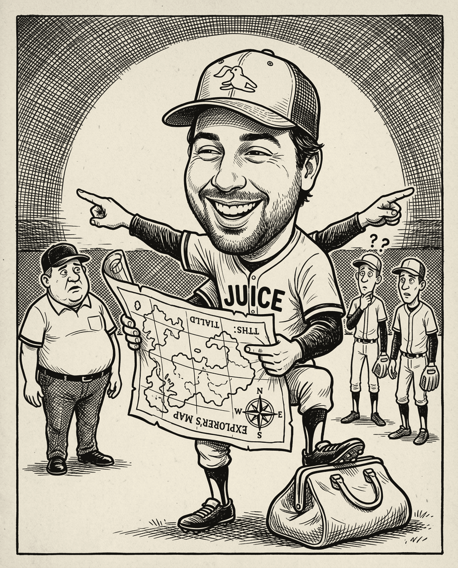 Donde — Buck Callahan caricature