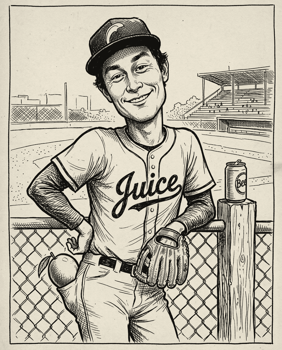 Mango — Buck Callahan caricature